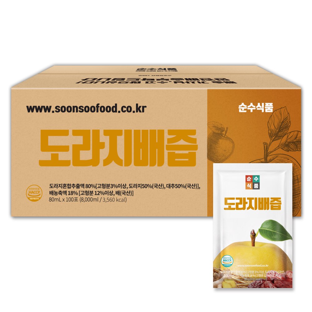 （TF021）純粋な食品桔梗梨汁/韓国発送 9,494円