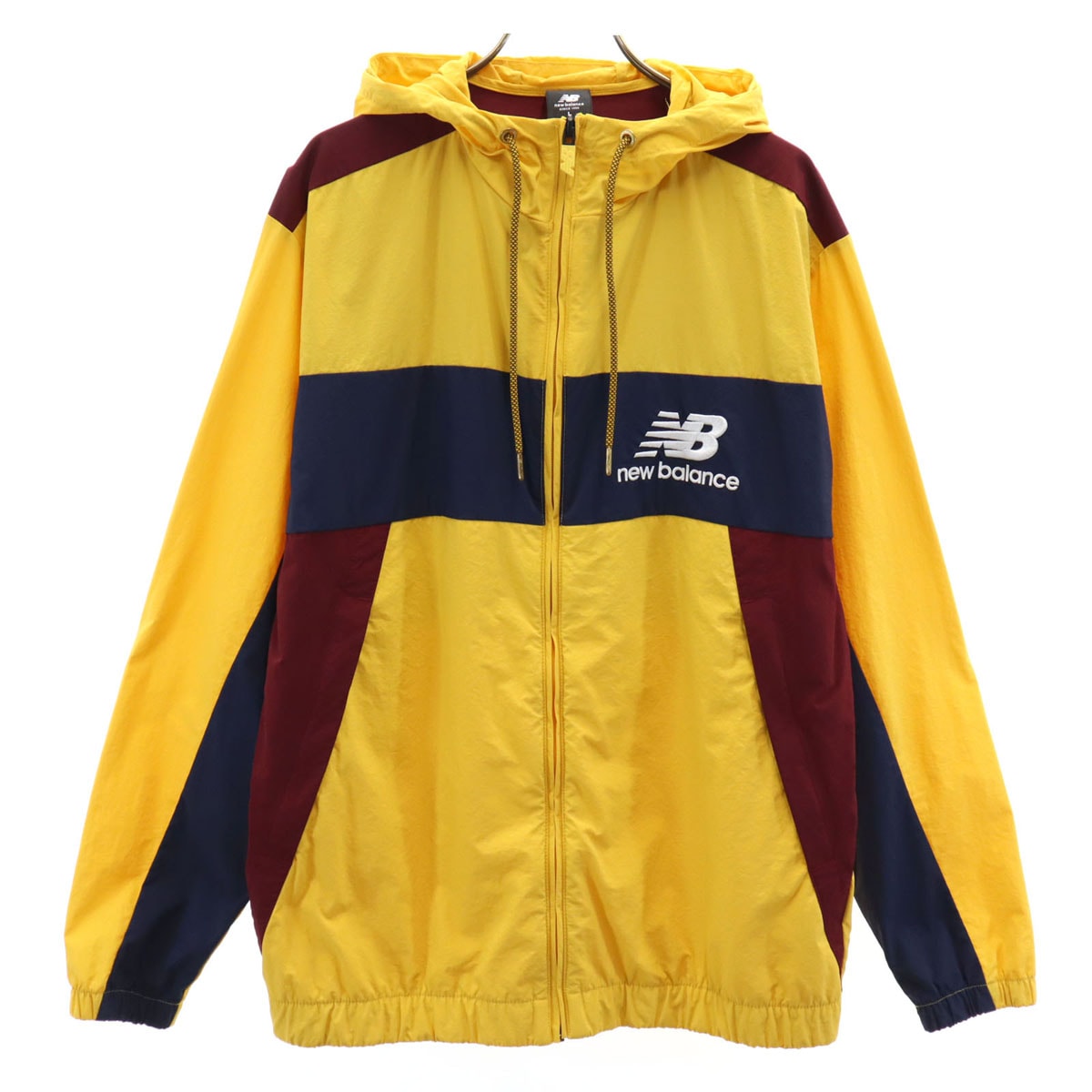 ナイロンジャケット L イエロー メンズ 古着 5,482円