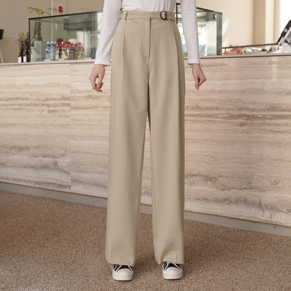 クリック&ファニーロハピンタックワイドスラックスベルトSET [SMサイズ]