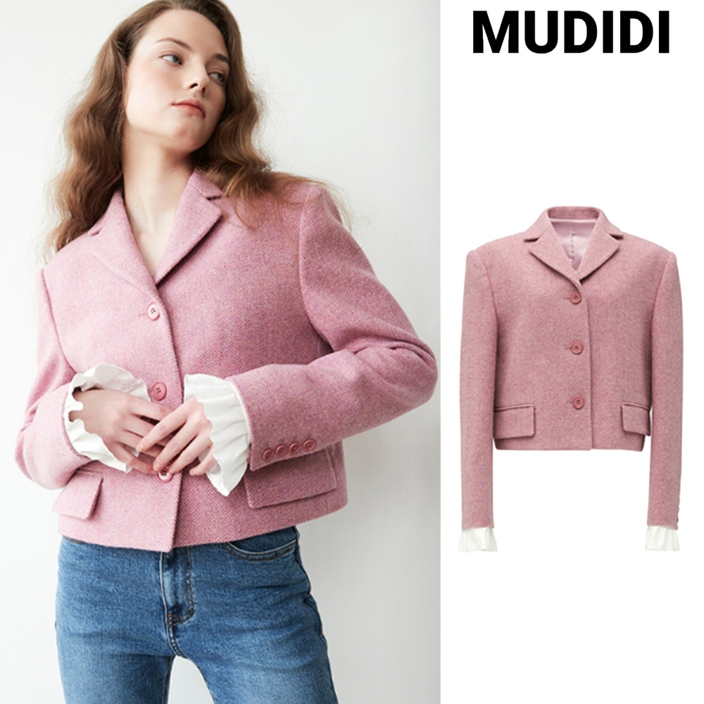 [MUDIDI] Classic short wool jacket 002 27,785円