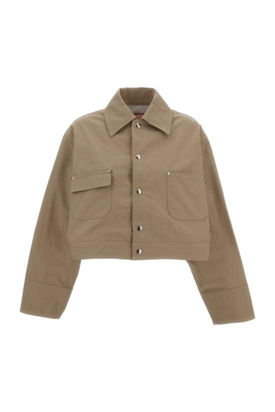 PLAN C Women Jackets JKCAG54CF0TP12300M02 Brown