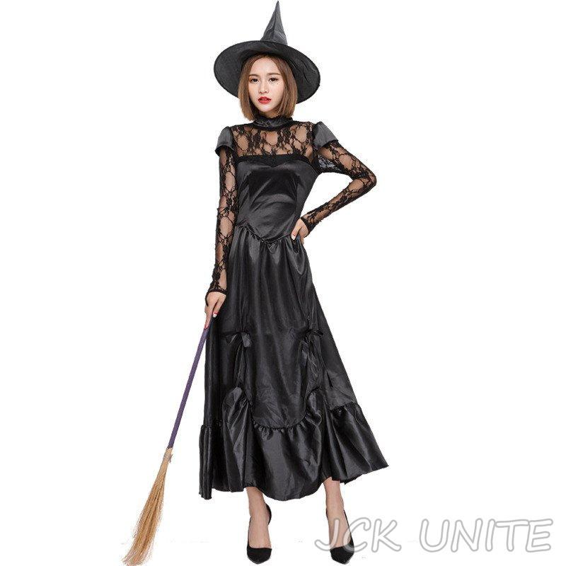 jckunite巫女 魔女 jckunite衣装 魔女風 ウィッチガール レディース 小悪魔 デビル コスチューム 仮装 パーティーグッズ 万聖節 舞台衣装 プリンセス