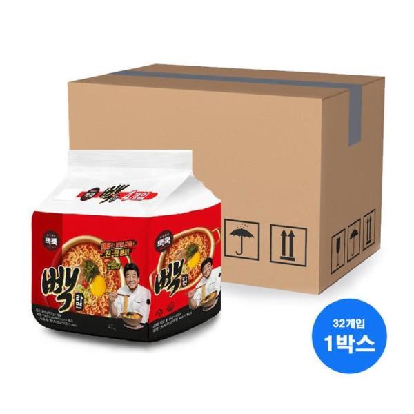 ザ·ボーン ペック クック ラーメン 4入 マルチパック x 8P (32袋)