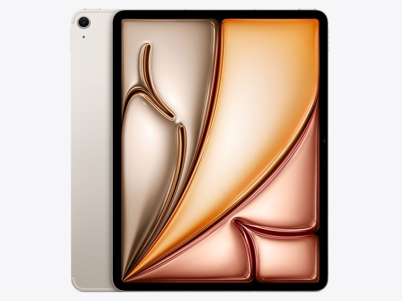 iPad Air 13インチ Wi-Fi+Cellular 128GB 2024年春モデル MV6T3J/A SIMフリー [スターライト]