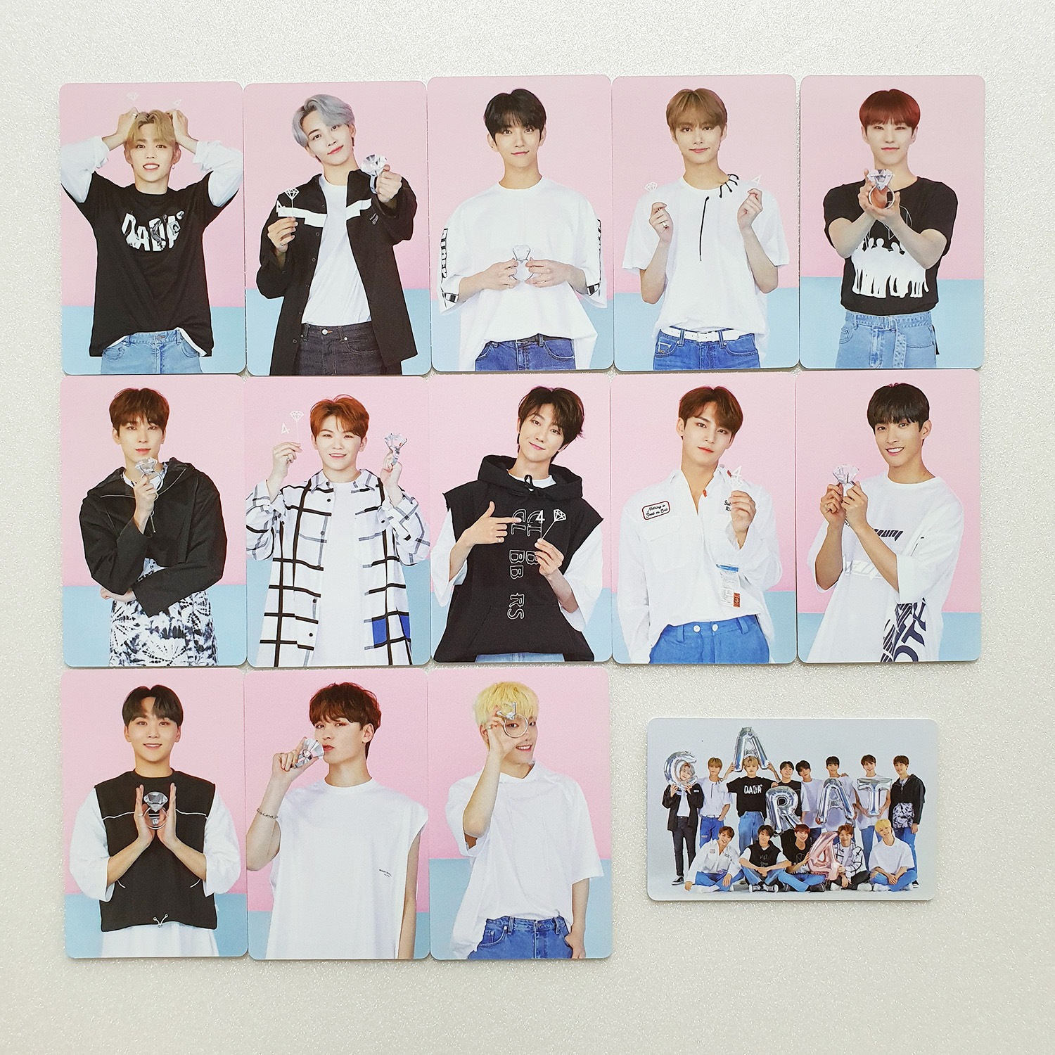 SEVENTEEN Fanclub 4th CARAT Photocard Full Set