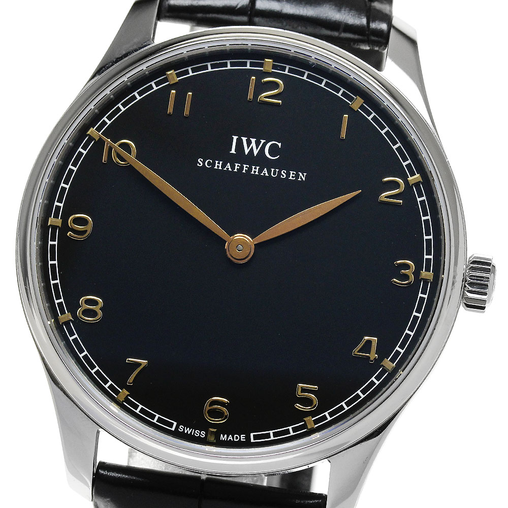 IWC SCHAFFHAUSEN IW570302 ポルトギーゼ クロノグラフ 自動巻き メンズ 良品 _837243【中古】