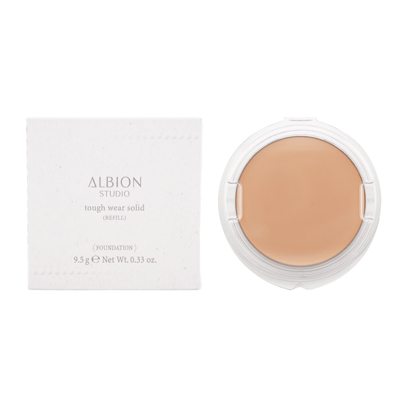 タフウェア ソリッド 020 ピンクベージュ レフィル 9.5g SPF50+ PA++++ UV 耐水 薄膜 紫外線 なめらかさ ツヤ [ギフトラッピング対応]