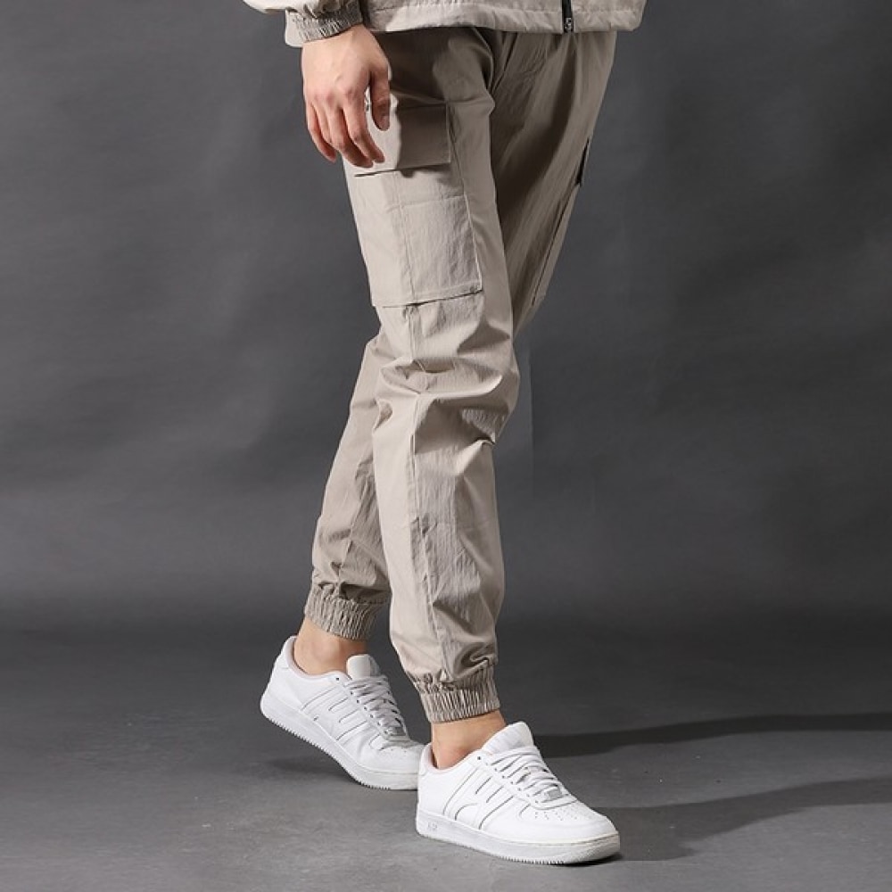 (ジュアンス) ソフトスパンカーゴジョガーバンディングパンツ BDCP6280