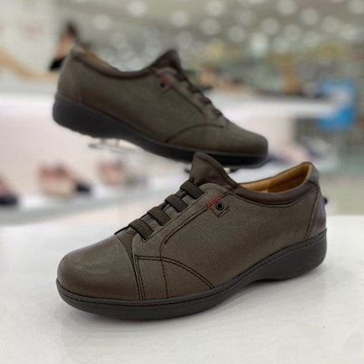女性軽量セミコンフォートシューズ YAEFZH758BR HFDF1A GN_GN 10,946円