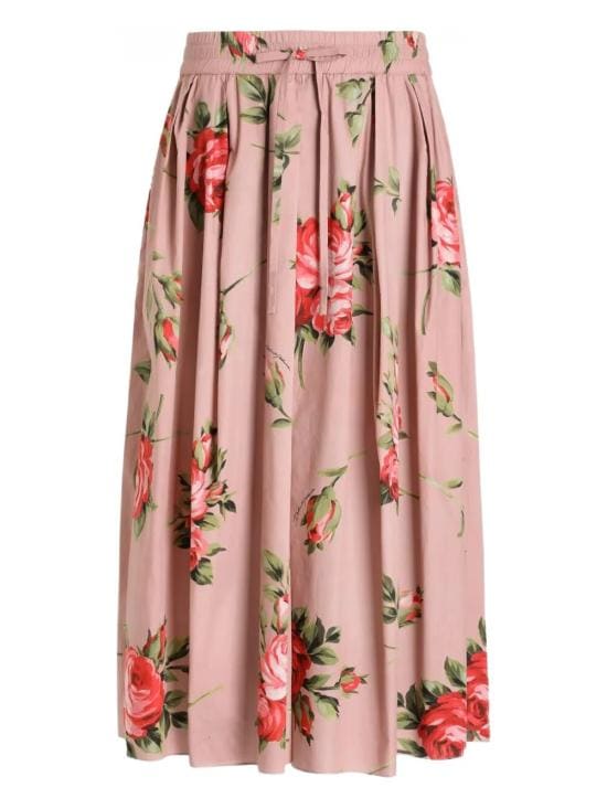 DOLCE & GABBANA Women Mid Skirts F4DC7T HS5UT HF5ZN BOUQUET ROSA