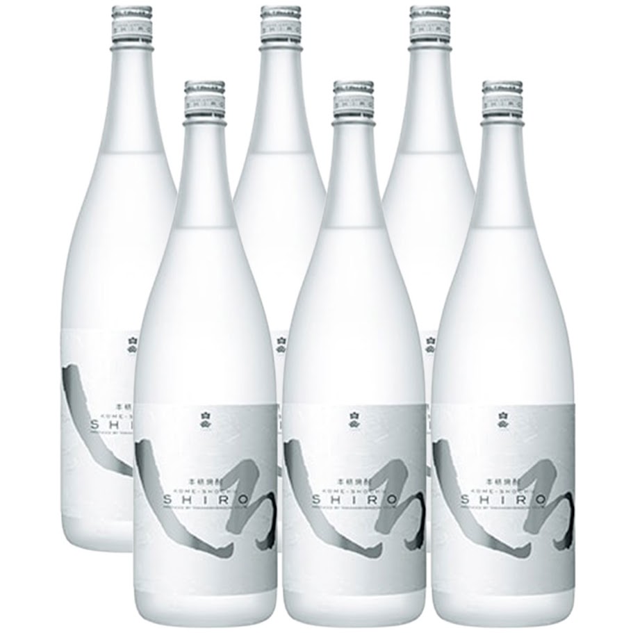 【送料無料】本格米焼酎 白岳 しろ 25度 1.8L6本/1ケース 【北海道沖縄県東北四国九州地方は必ず送料が掛かります】