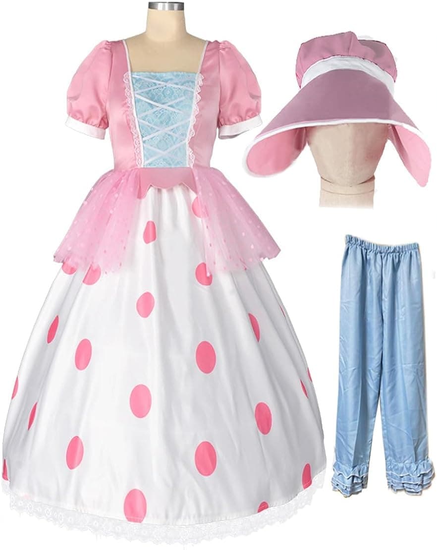 【全シリーズ発売中】 【値引き中】仮装 変装 パーティー イベント コスプレ コスプレ衣装 パンツ付 帽子 ボーピープ STORY TOY ストーリー トイ パンツ付 帽子