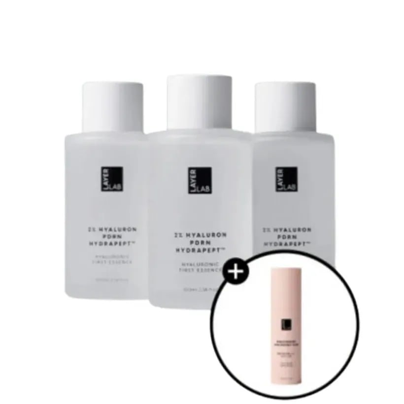 [25SS/New]2% ヒアルロン酸 PDRN ファースト エッセンス 100ml+100ml+100ml (+ヒアルブラー 日焼け止め 30ml)