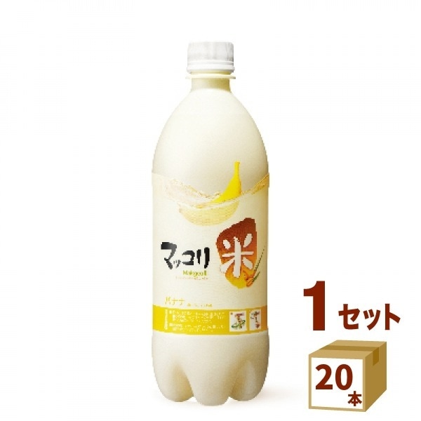 ＢＳＪ 百歳酒 麹醇堂 米マッコリ バナナ 韓国 マッコリ 750ml 1ケース(20本)