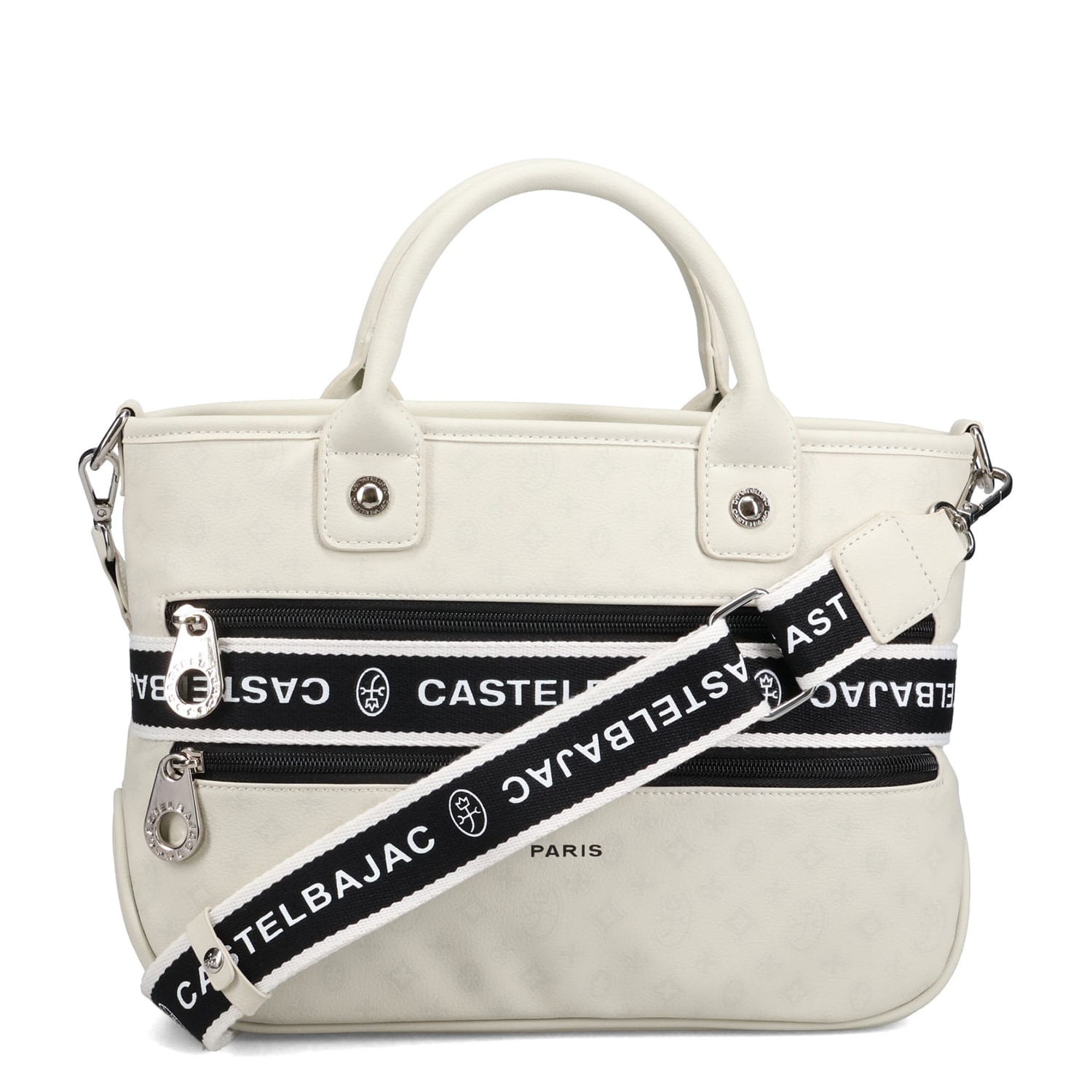 トートバッグ ショルダー メンズ 斜めがけ B4対応 ビアン ブラック ホワイト 黒 白 51511