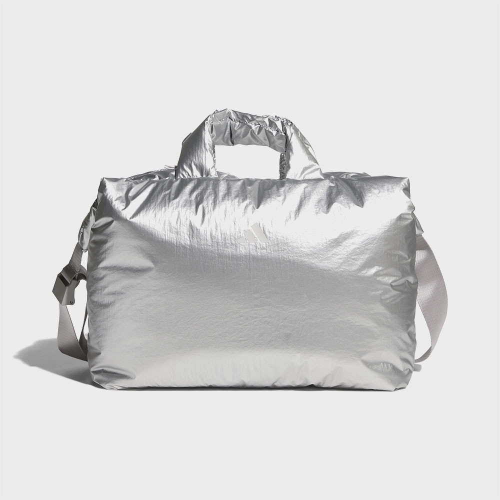 アディダスメタルショルダーバッグ-シルバー/JZ1719