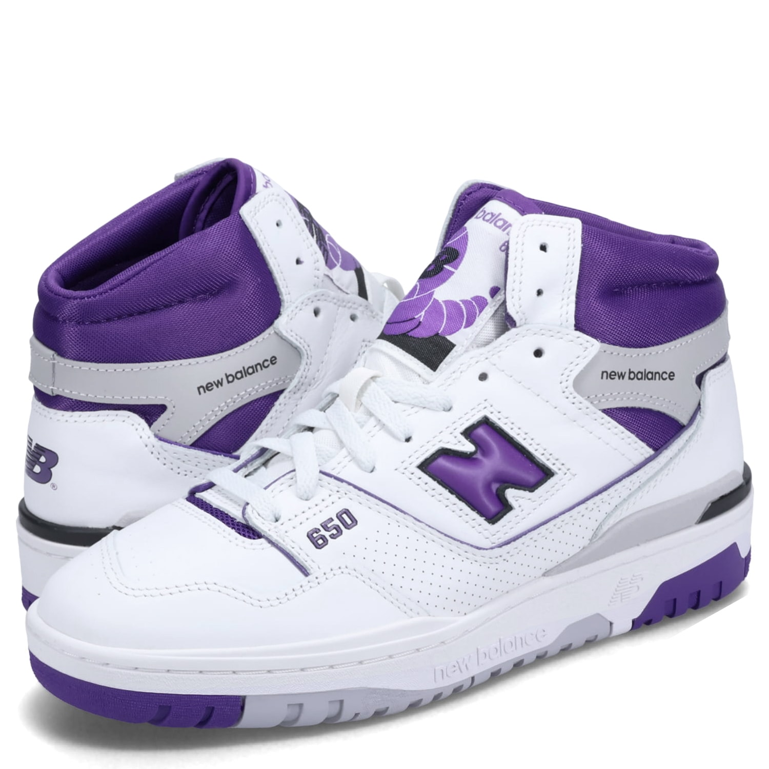 650 スニーカー メンズ Dワイズ ホワイト 白 BB650RCF