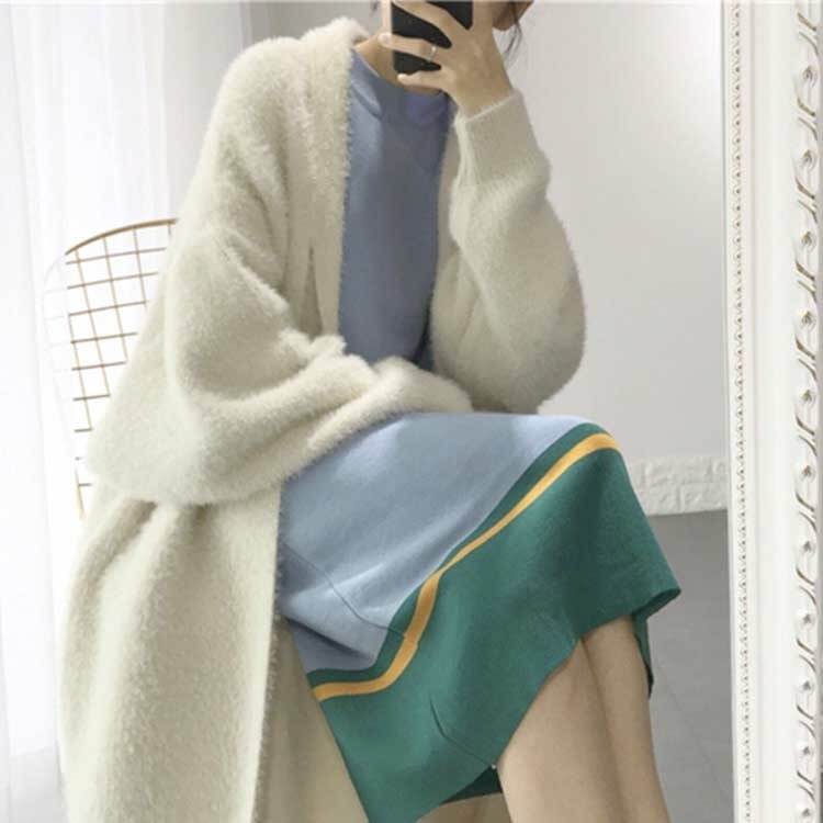 アウター カーディガン アウター ロング ロング丈 袖あり 長袖 襟なし モコモコ 前開き かわいい 大人可愛い きれいめ シンプル カジュアル 大人 上品 おしゃれ 大人女子 こなれ感 ラフ ラブリ