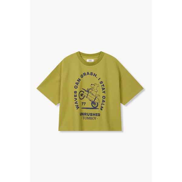 [リオーダー] キャラクタープリント半袖Tシャツ9106222211147