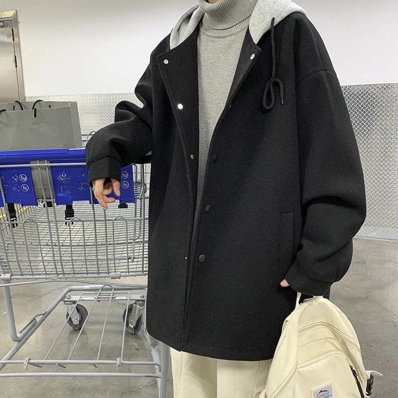 Hot!!!品質いいな新品 チェスターコート メンズ コート ステンカラーコート ロングコート アウター ビジネス トップス カジュアル 厚手 高級感 着こなし カップル デート