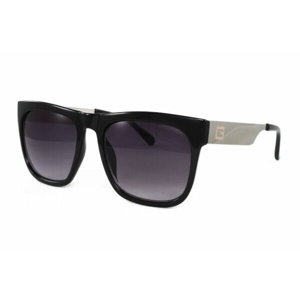 ゲスMens Square Sunglasses GF0188S Color 01B Black w/Grey Gradient lens NEW!