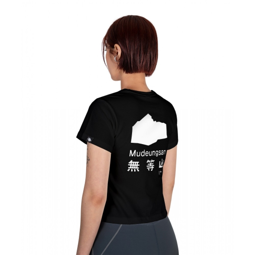 ウィル・ムドゥンサン女性用Tシャツ (ブラック)