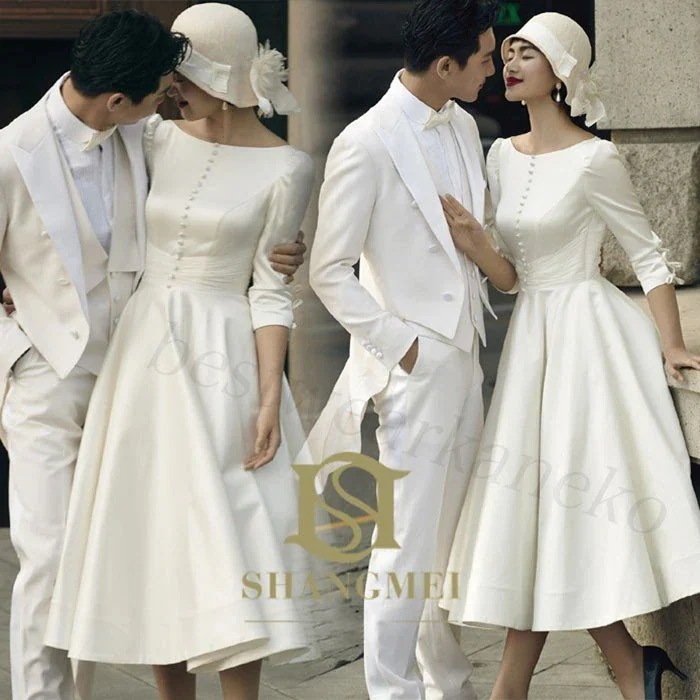 エンパイアライン ウエディングドレス 二次会 花嫁ドレス フォーマル