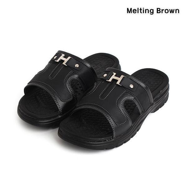 メンズ デイリー カジュアル スリッパ 室内履き 2色