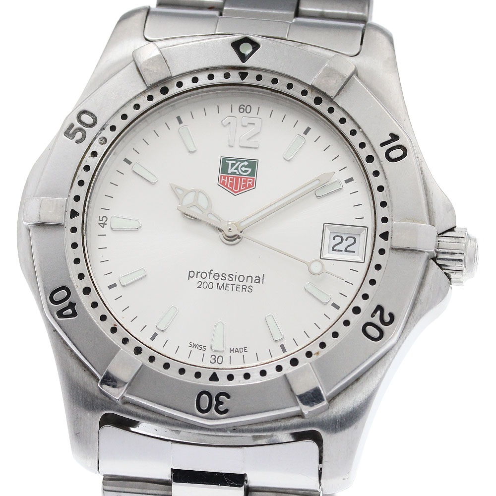 タグホイヤー TAG HEUER WK1112-0 プロフェッショナル200 デイト クォーツ メンズ _962565【中古】