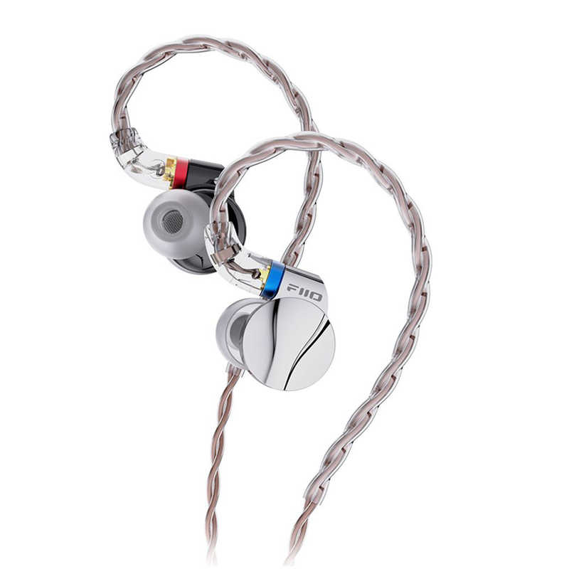 FIIO　インイヤーモニター型イヤホン Silver　FIO-IEM-FD15-S