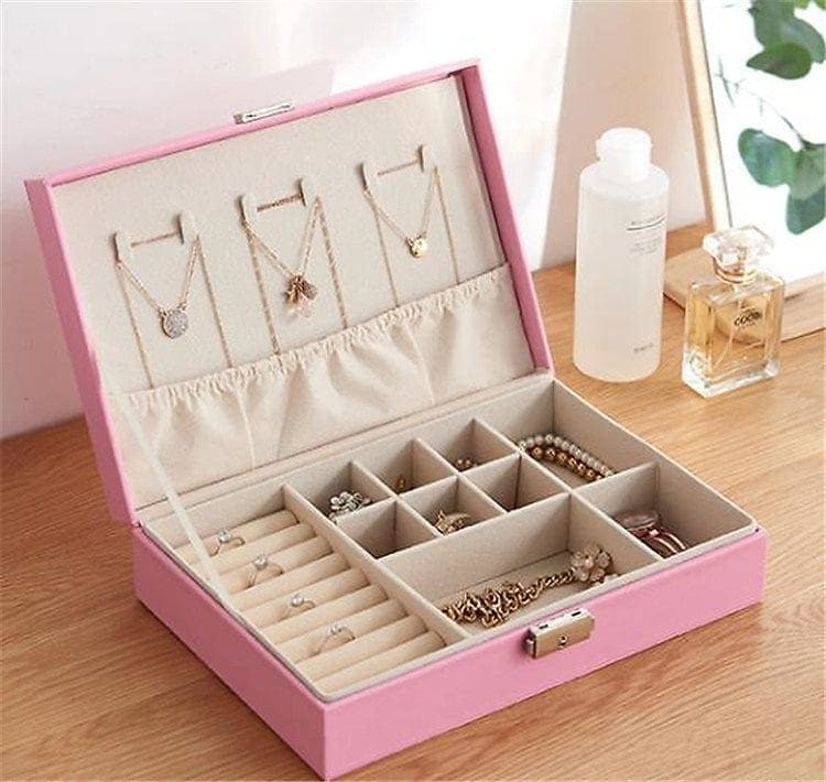 2024早い者勝ち ファッション スタッド ネックレス 収納ボックス アクセサリー 大容
