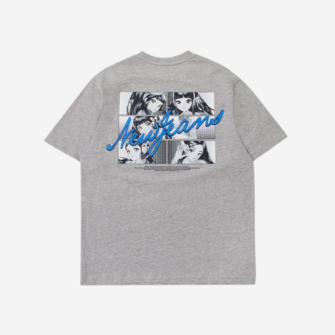 NewJeans Get Up Short Sleeve T-Shirt Melange