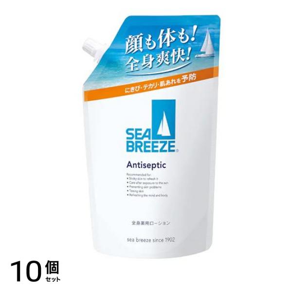 シーブリーズ アンティセプティック f 全身薬用ローション 詰め替え用 700mL 10個セット
