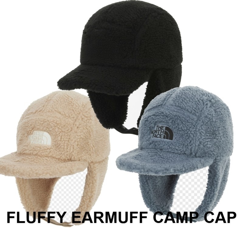 韓国正規品保証 NE3CR61A FLUFFY EARMUFF CAMO CAPデイリー 基本 着装 男子 女子 人気 韓国 ファッション 男女共用 アウトドア