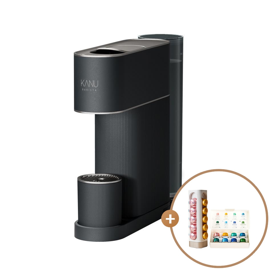 バリスタ カプセルコーヒーマシン アーバン オーロラブラック (追加ギフト贈呈) 韓国正規品 9.5g大容量 20bar高圧抽出 コーヒーメーカー レッドドット受賞
