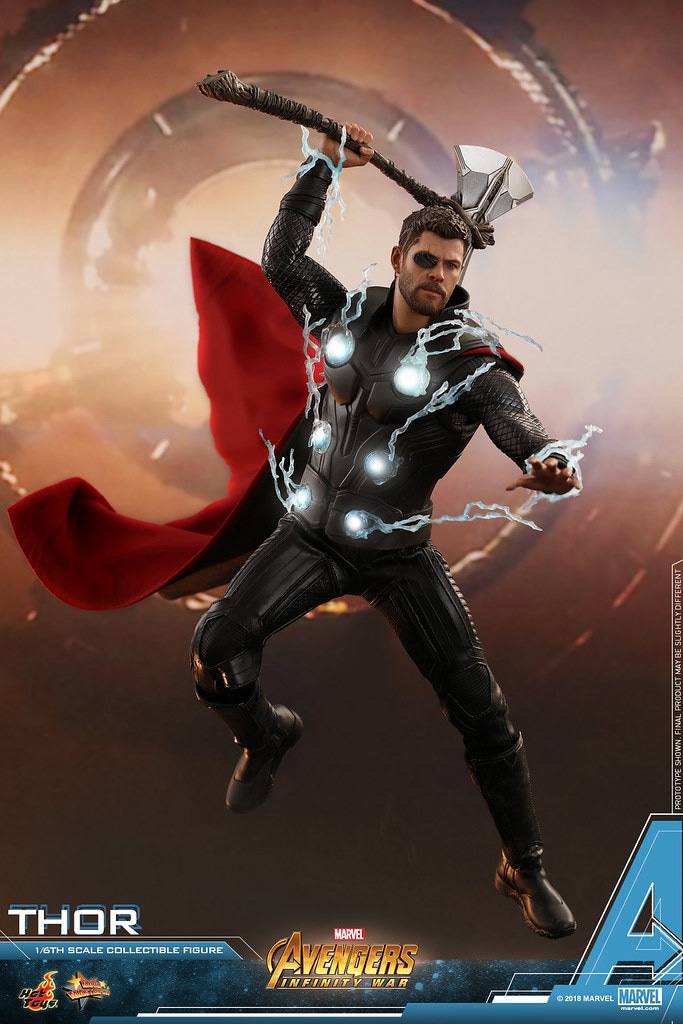 新品未開封 HOTOYS 1/6 MMS474 アベンジャーズ『 インフィニティ・ウォー』 ソー Avengers Infinity War Thor フィギュア