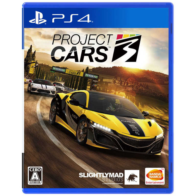 バンダイナムコエンターテインメント　BANDAI　NAMCO　Entertainment　PS4ゲームソフト Project CARS 3　PLJS36150