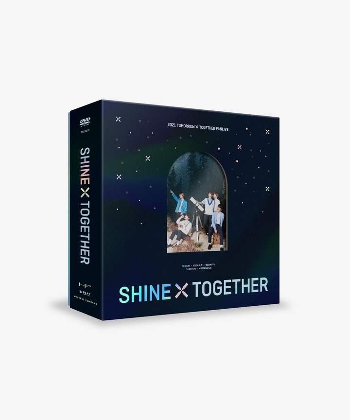 【未開封新品] トゥモローバイトゥゲザー Tomorrow X Together 2021 TXT FANLIVE SHINE X TOGETHER DVD
