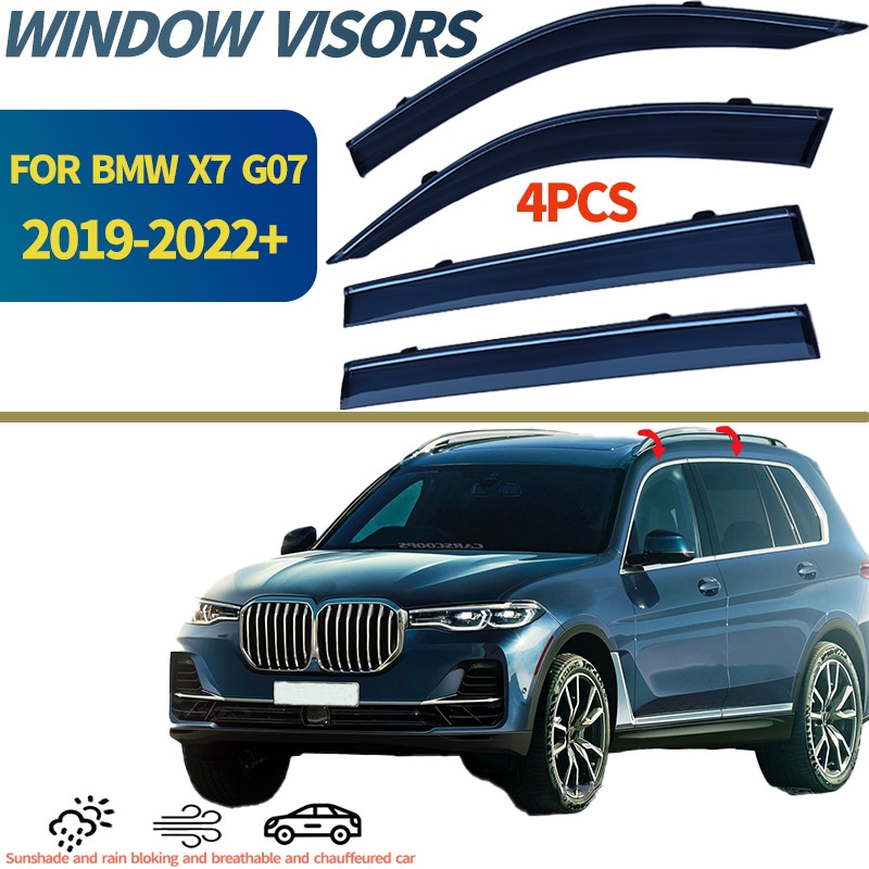BMW X7 G07 2019+ Window visors ワゴン サイドドアバイザー 車両用レインガード 晴雨兼用 車用品 貼り付け 6,644円