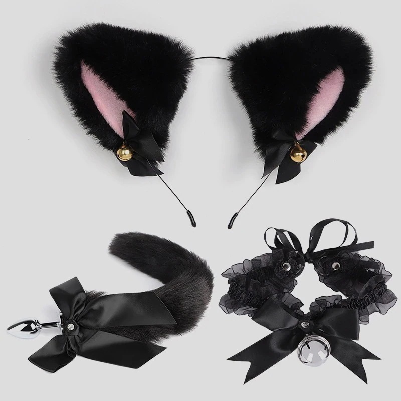 メガ割急速出荷!!!SM エロチカ 小道具 セット ボンテージ コンディショニング 道具類 尻尾 アナルプラグ 首輪 手錠 乳首クランプ アダルトグッズ セット内容1009