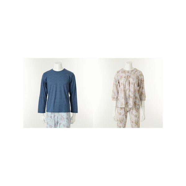 ナイロンスパン ソリッド 男性 +ペイズリー 捺染 女性 トップス カップル セット VEVA103MBU VEV.._P413580399