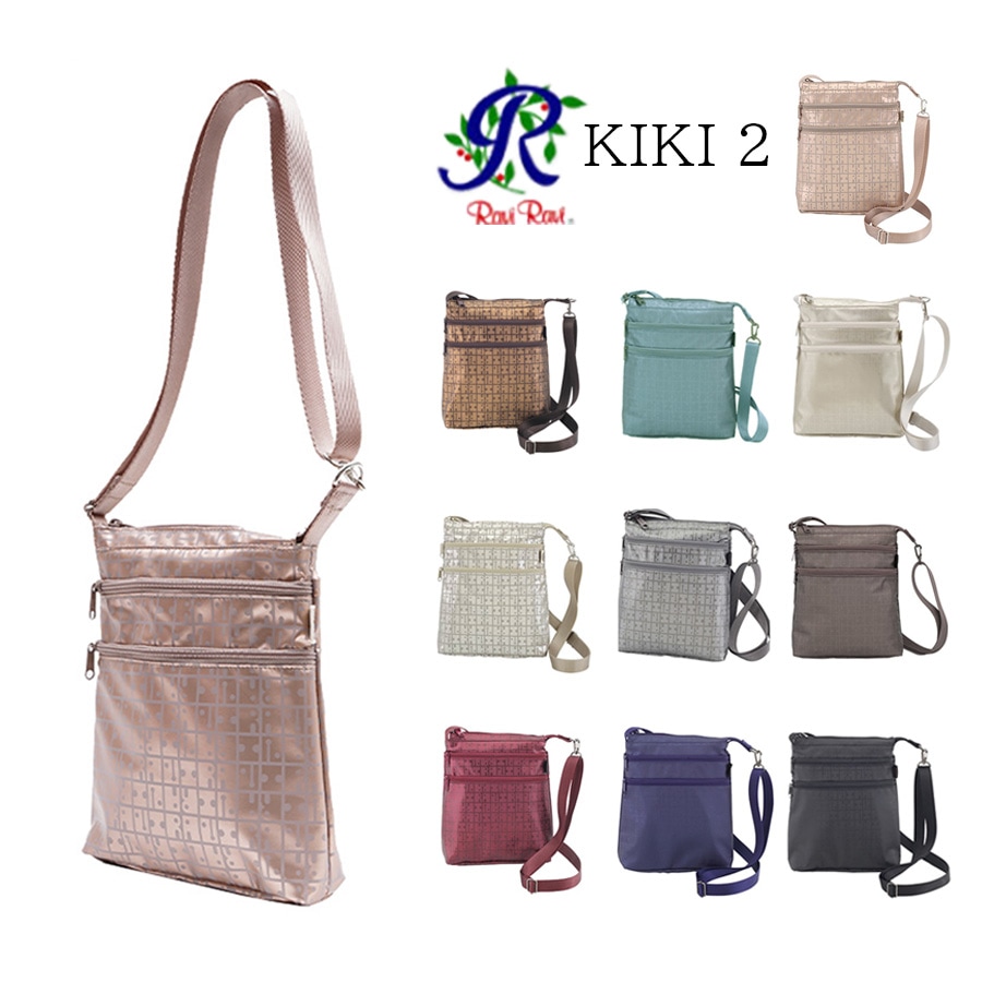 【クリックポスト】ヤマト屋 RaviRavi ラビラビ KIKI2 キキ Ｗファスナーポシェット S T744 ショルダー 斜め掛け 鞄 超軽量 洗濯可能 人気 母の日