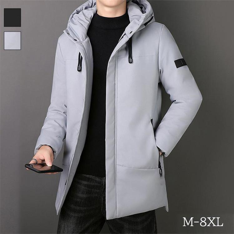 おしゃれな冬服を厳選ダウンコート メンズ ロングコート ジャケット ビジネス 紳士用 アウター ダウンジャケット 中綿ジャケット 防寒 ファー付き 軽量 秋冬