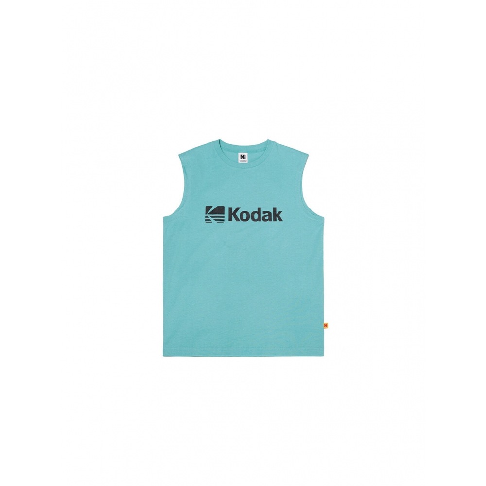 コダックアパレルワッディングロゴセミオーバーフィットノースリーブミント