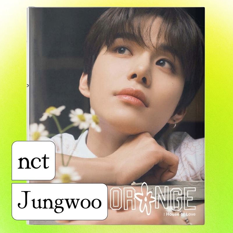 【公式】 NCT127 ジョンウ(JUNGWOO) - [BLUE TO ORANGE : House of Love] フォトブック / エヌシーティー