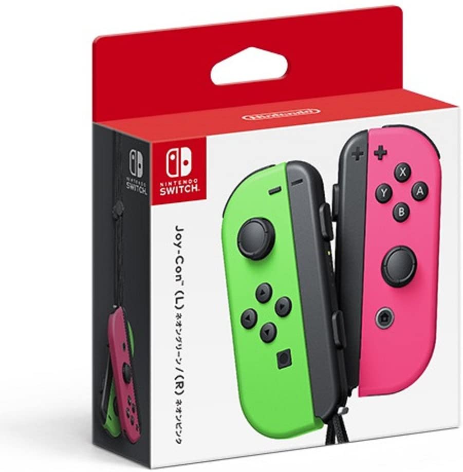 Joy-Con (L)/(R) HAC-A-JAFAA [ネオングリーン/ネオンピンク]