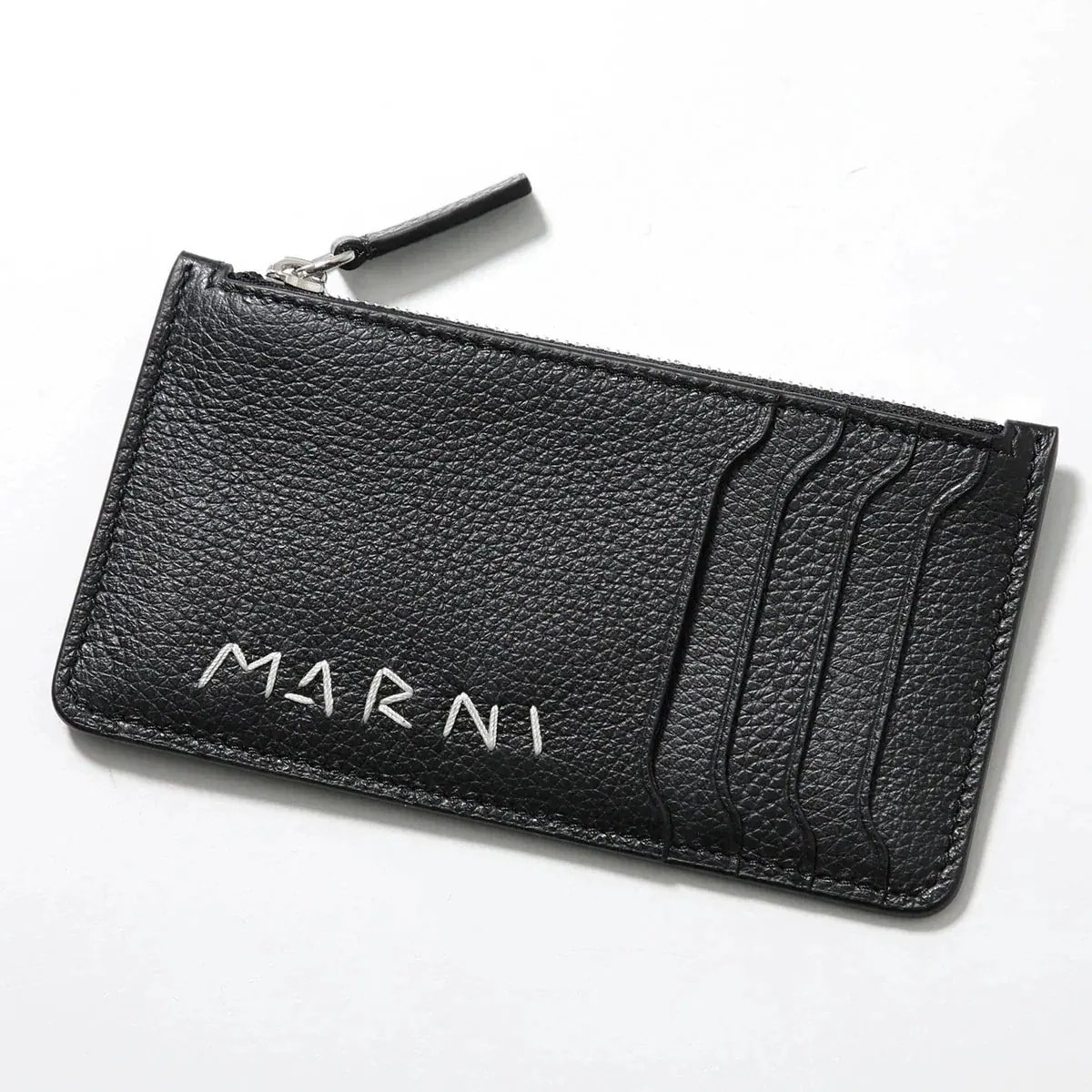 MARNI マルニ コインケース PFMI0103U1 P6533 メンズ カードケース フラグメントケース ミニ財布 小銭入れ レザー ロゴ 00N99 PF