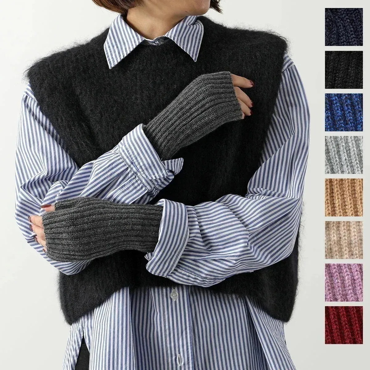 JOHNSTONS ジョンストンズ HAE2681 カラー10色 カシミア 手袋 グローブ レディース