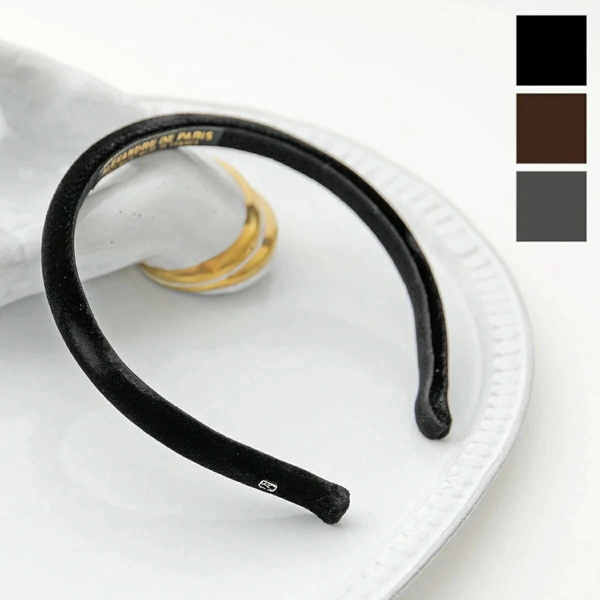 ALEXANDRE DE PARIS アレクサンドル ドゥ パリ THB 17494 06 HEADBAND カラー3色 カチューシャ ヘアバンド ヘッドバンド 10,582円