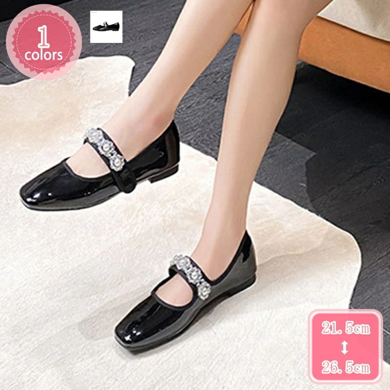 500円OFFクーポン パンプス ローヒール ぺたんこ 痛くない 低反発 フラット レディース靴 春 夏 エナメル ドレスシューズ おしゃれ フォーマル ぺたんこパンプス 履きやすい オフィス 冠婚葬